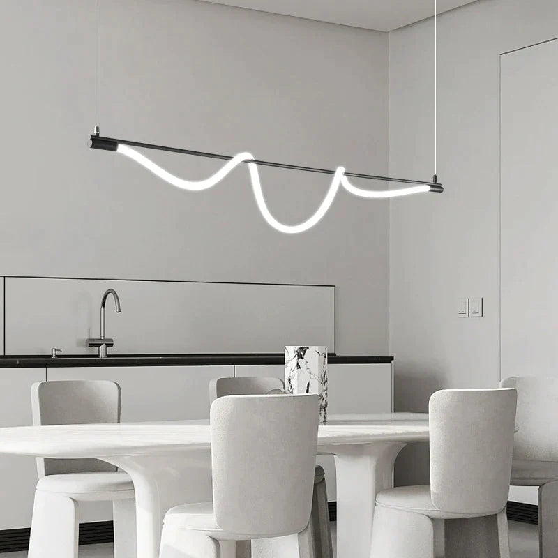 ثريا DecorBites™ LED: إضاءة عصرية لغرفة الطعام وغرفة المعيشة، مصباح لغرفة النوم وطاولة البار