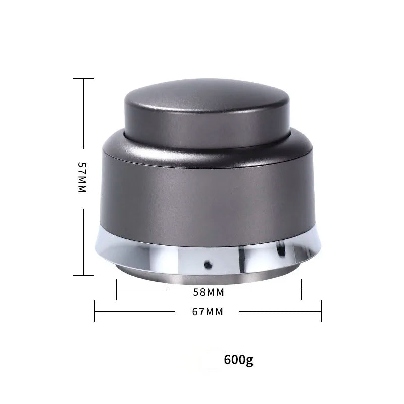 DecorBites™ Adjustable Coffee Tamper | Stainless Steel Flat Base | Barista Tool