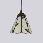 Mediterranean Mosaic Stained Glass Pendant Light
