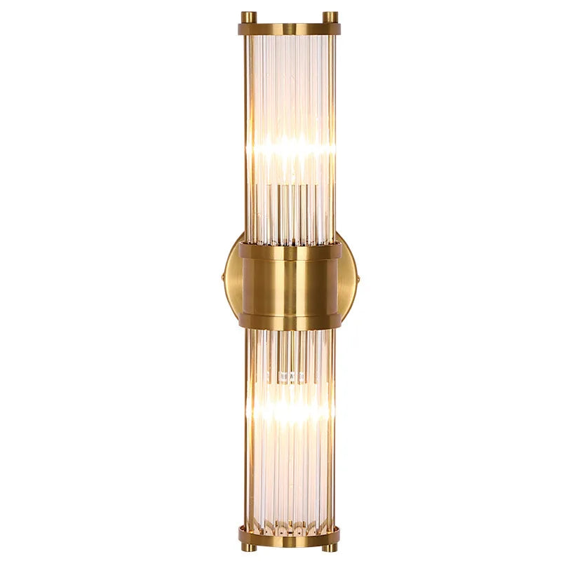 أضواء الحائط الزجاجية DecorBites™ من نوع Glass Rod - مصابيح مثبتة على الحائط للإضاءة العلوية/السفلية