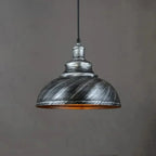 Retro Industrial Color Block Aluminum Pendant Light