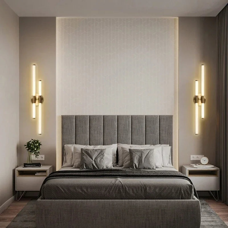 أبليك حائط أكريليك بإضاءة LED من DecorBites™‎ لإضاءة داخلية عصرية في غرف المعيشة والحمامات