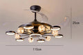 DecorBites™ Kids Bedroom Ceiling Fan with Remote Control & LED Light
