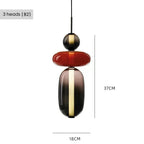 Nordic Colored Glass Pendant Light