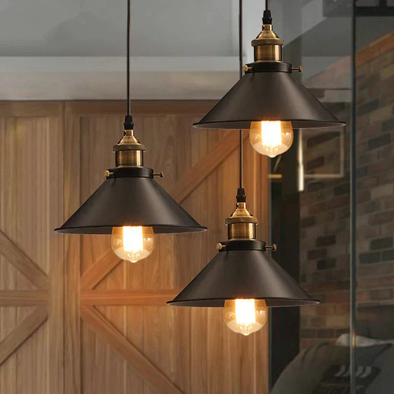 Suspension LED industrielle rétro DecorBites™ pour la maison, la salle à manger, le bar et la décoration de restaurant