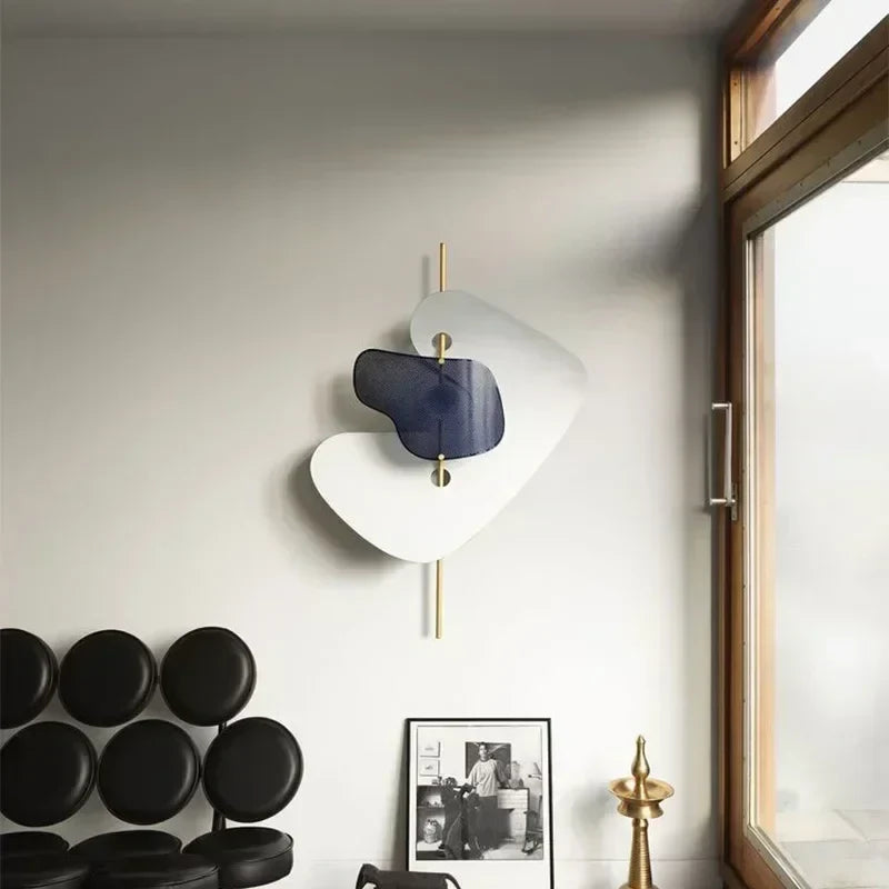 DecorBites™ لوحة فنية جدارية كانفاس هندسية مجردة خضراء لديكور المنزل