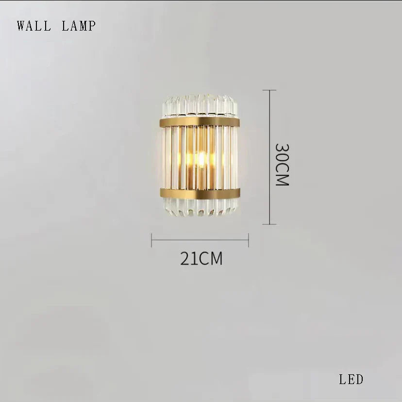 DecorBites™ Crystal Round Pendant Lights: Luxury Nordic Living Room Decoration