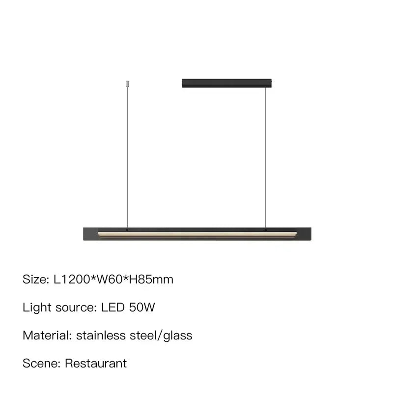 ثريا DecorBites™ LED: تصميم عصري بسيط للمنزل والمكتب والبار والمزيد