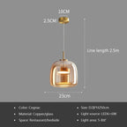 Modern Gray Glass Pendant Light With Plated Finish