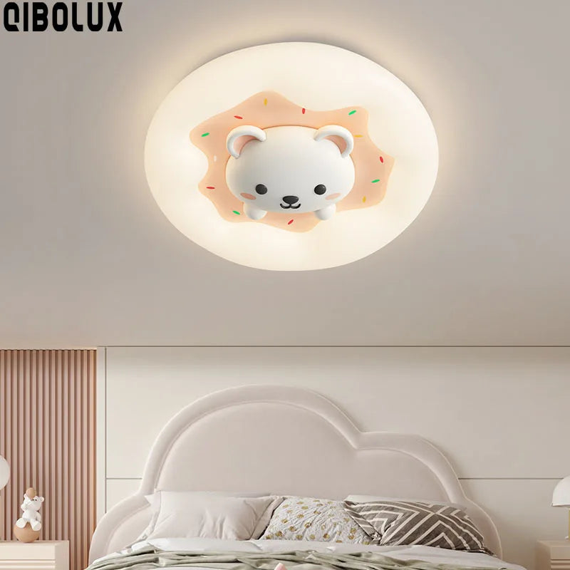 DecorBites™ Kids Room Chandelier Remote Dimmable Ceiling Lights