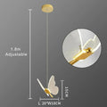 Nordic Butterfly Metal Pendant Light