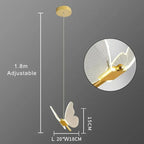 Nordic Butterfly Metal Pendant Light