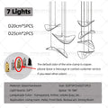 Nordic Lotus Leaf Art Glass Pendant Light