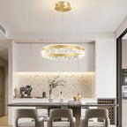 Modern White Ring LED Pendant Light