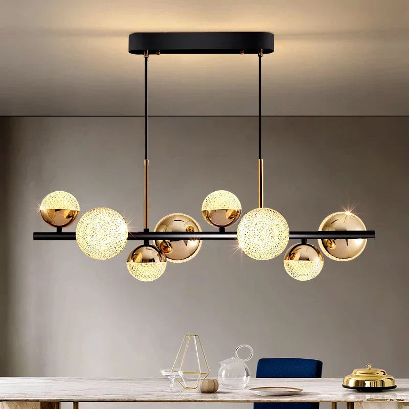 ثريا معلقة LED من DecorBites™ لديكور غرف المعيشة والطعام الحديثة