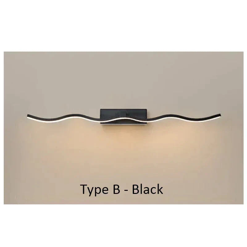 DecorBites™ Applique Murale LED pour Salle de Bain, Lampe Murale de Miroir, Luminaires Intérieurs Modernes