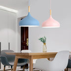 Nordic Industrial Colorful Metal Pendant Light