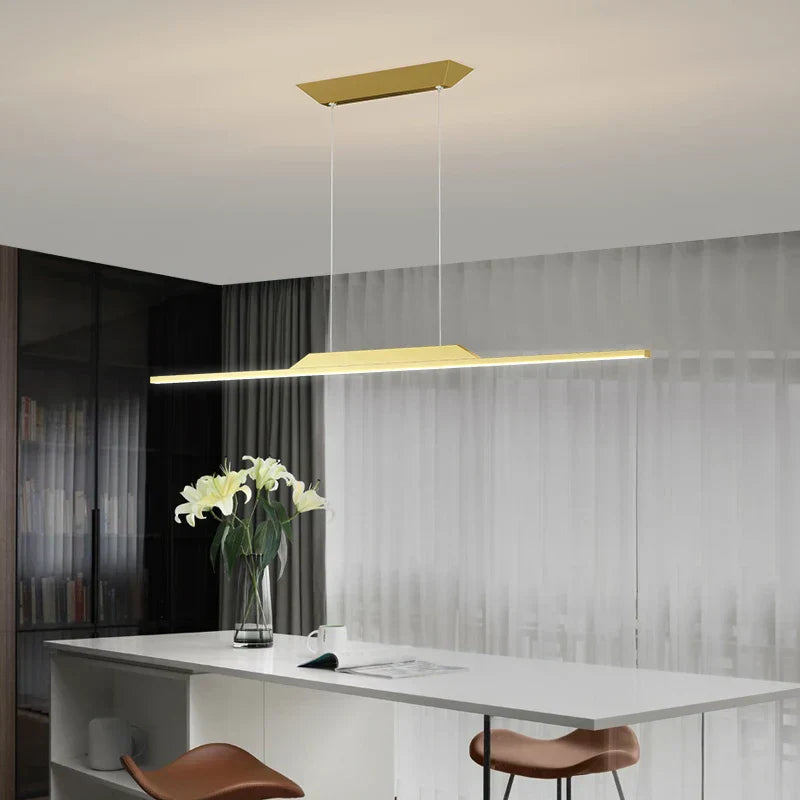 مصباح قلادة LED من DecorBites™ - إضاءة معلقة بسيطة لغرفة الطعام وديكور المنزل