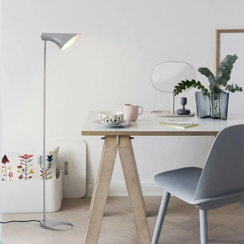 DecorBites™ Adjustable LED Floor Lamp - Nordic Creative Industrial Style for Living Room and Bedroom