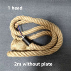 Vintage Hemp Rope Industrial Pendant Light