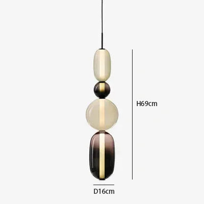 Wabi-Sabi Candy Glass Pendant Light