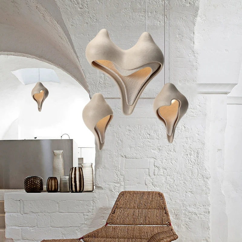 DecorBites™ Conch Chandelier: Creative Design Pendant Light for Restaurant, Bar, Bedroom Decor