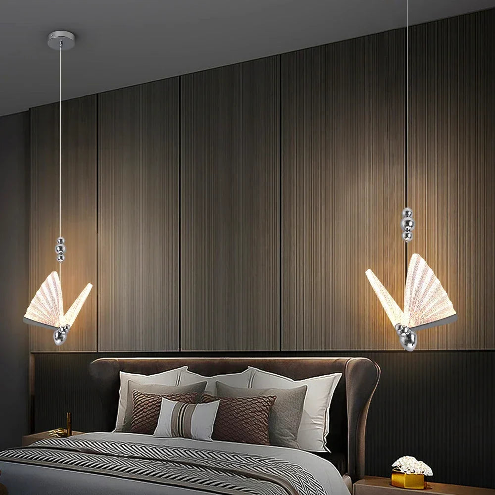 DecorBites™ Butterfly LED Chandelier Pendant Light for Modern Living and Dining Spaces