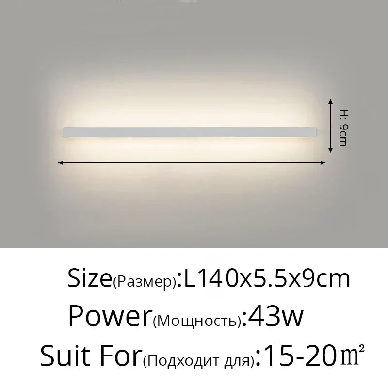 DecorBites™ Acrylic LED Wall Lamps with Hooks for Bedroom Shelves & Background Wall Decor