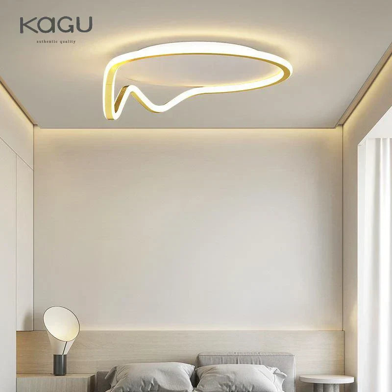 مصباح سقف LED دائري Geometry من DecorBites™ لديكور المنزل