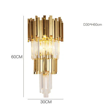 إضاءة ثريا LED كريستال بيضاوية DecorBites™ لغرفة الطعام