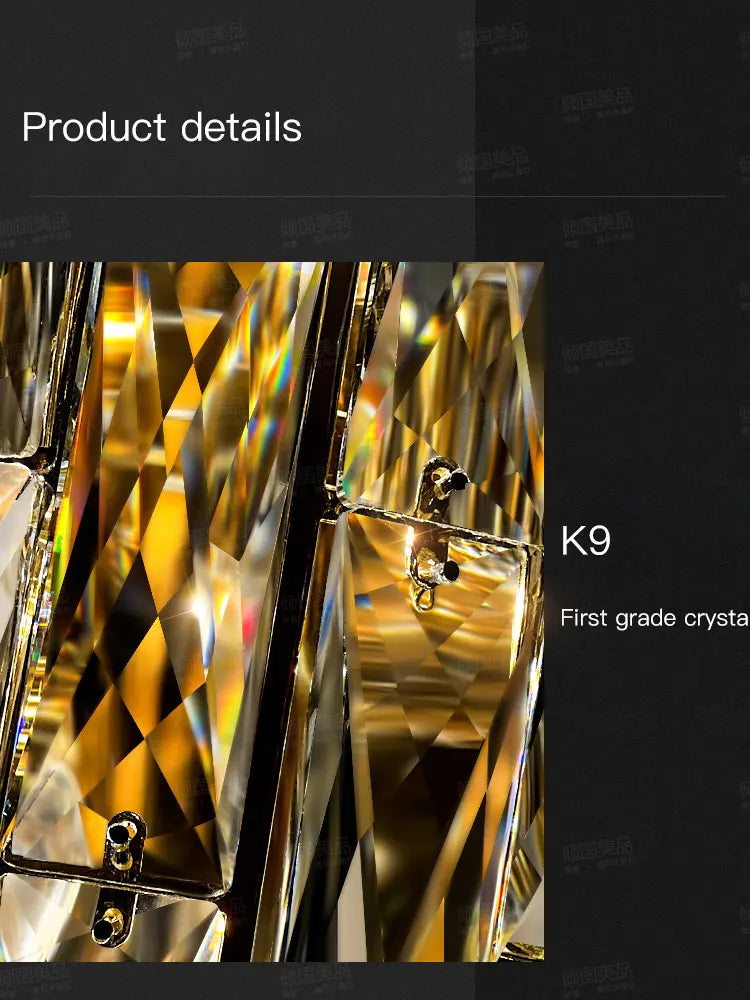DecorBites™ Crystal Wall Light: Elegant Luxury Night Lighting for Living Room, Bedroom, or Villa
