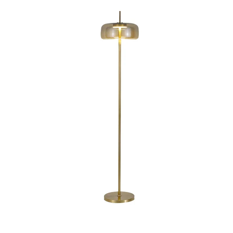 DecorBites™ Glass LED Floor Lamp Modern Luxury Home Decor Living Room Lighting
