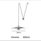 Postmodern Adjustable Metal Pendant Light