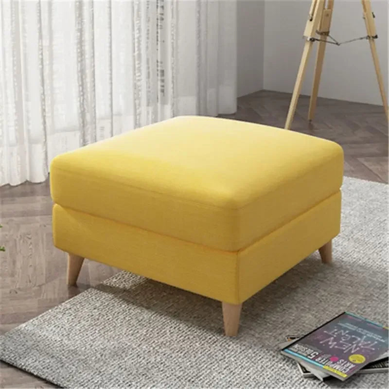 DecorBites™ Jacquard Square Stool Cover for Living Room Office Home Decor