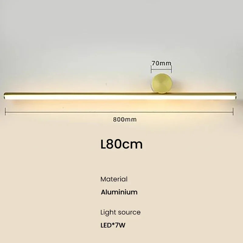 DecorBites™ ثريا سقف خطية LED ثريا غرفة طعام فاخرة بتصميم إيطالي