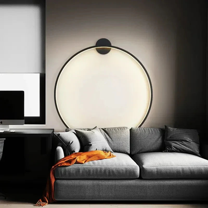 DecorBites™ LED Wall Circle Lights for Bedroom Living Room Aisle Stairway
