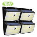 DecorBites™ 208 LED Solar Outdoor Motion Sensor Lights 3 Mode Wireless Waterproof Security