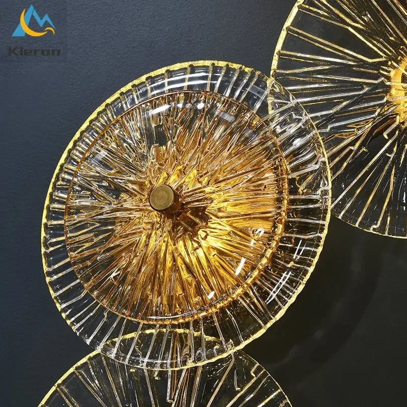 DecorBites™ Crystal LED Wall Lamps for Living Room Bedroom Decor