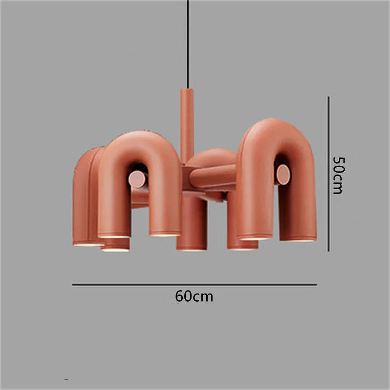 DecorBites™ Cirkus Tube Wall Lamp: Minimalist U-shaped Wall Sconce for Bedside Reading and Decor.