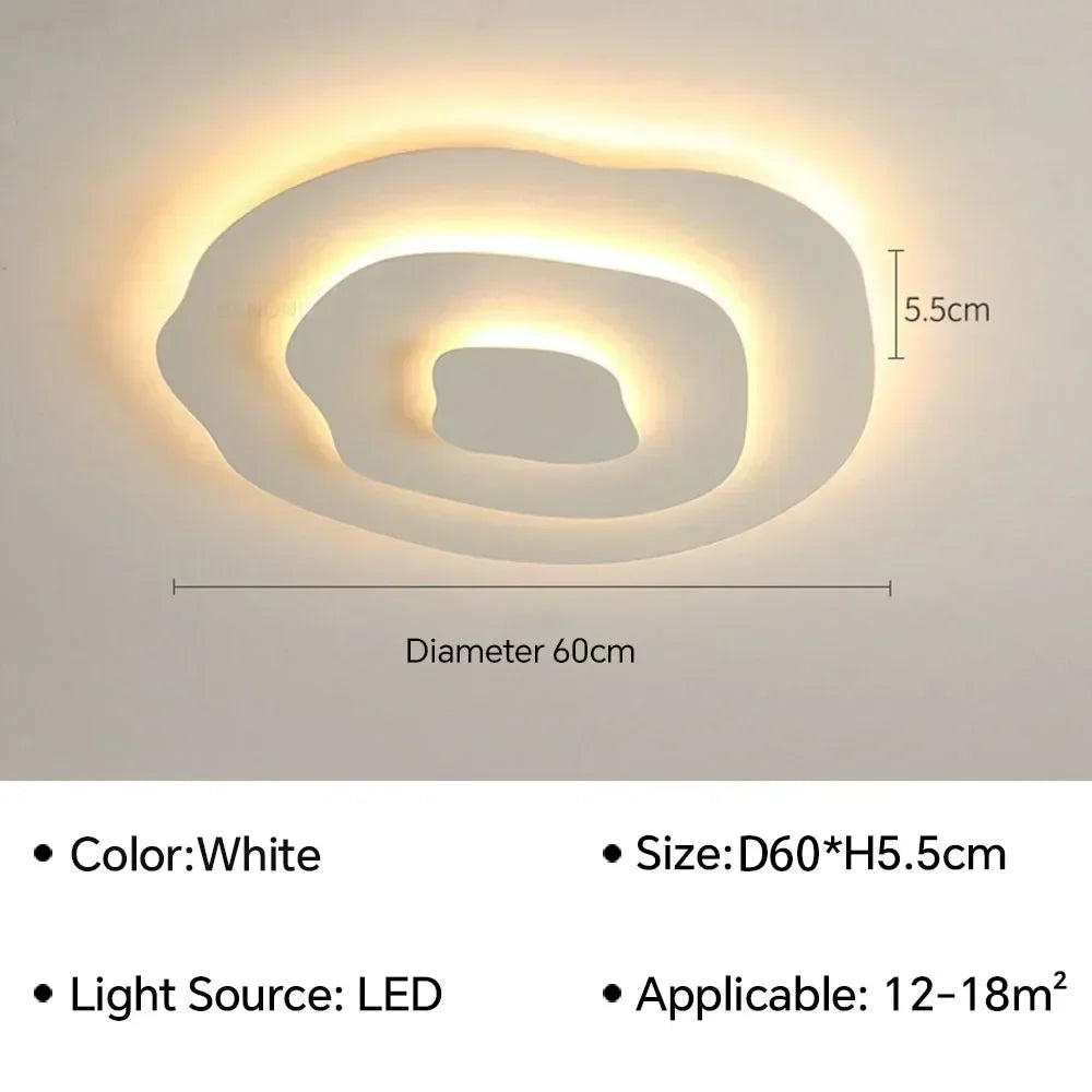 DecorBites™ ثريا سقف LED لغرفة المعيشة وغرفة النوم