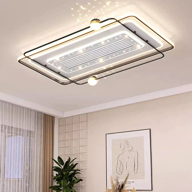 مروحة سقف غرفة نوم الأطفال DecorBites™ مع جهاز تحكم عن بعد وإضاءة LED عصرية