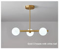 DecorBites™ Glass Ball Pendant Chandeliers LED Hanging Lights for Home Decor