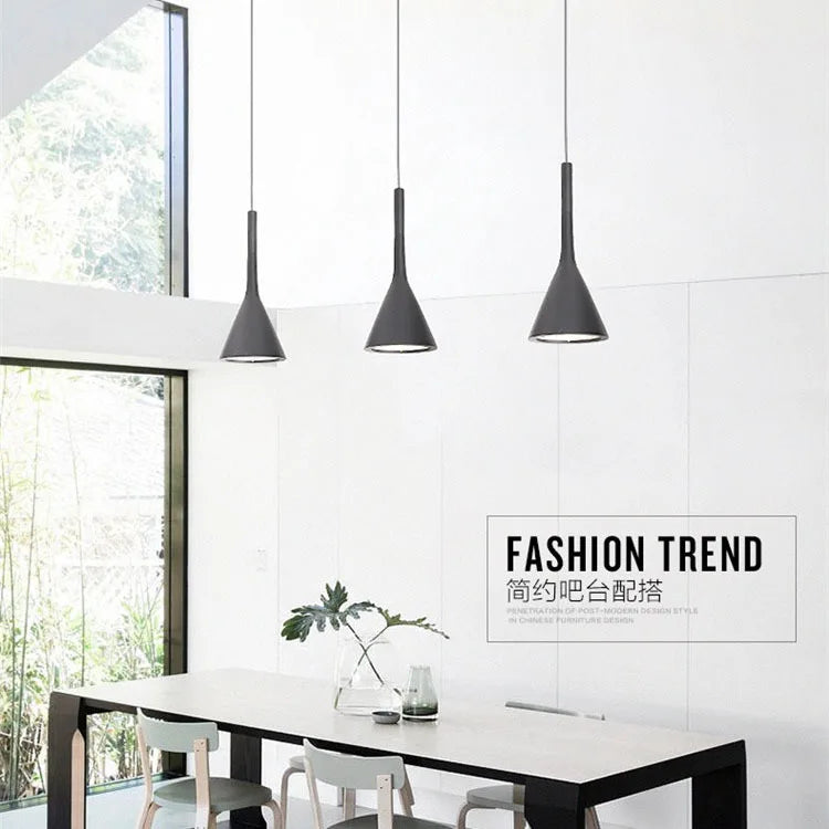 DecorBites™ LED Pendant Light: Nordic Modern Style for Living Rooms, Bedrooms, Dining Rooms, Cafes