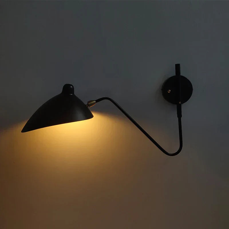 مصباح جداري صناعي نورديك من ديكور بايتس™ لغرفة النوم وغرفة المعيشة، مصباح LED