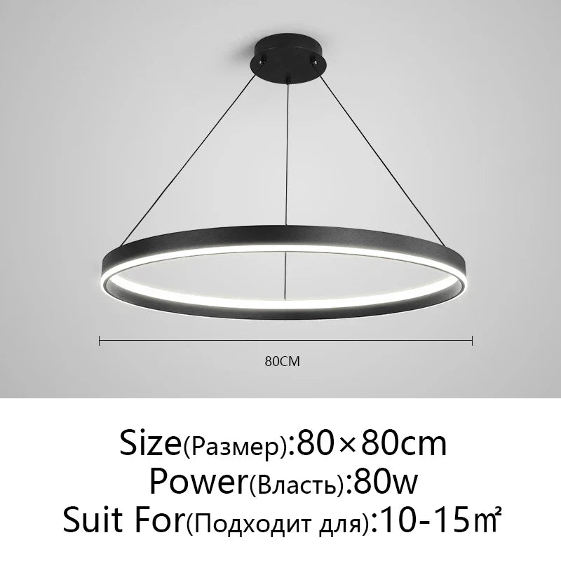 DecorBites™ Artistic Black Chandelier for Living Room, Bedroom, Dining Room Lighting
