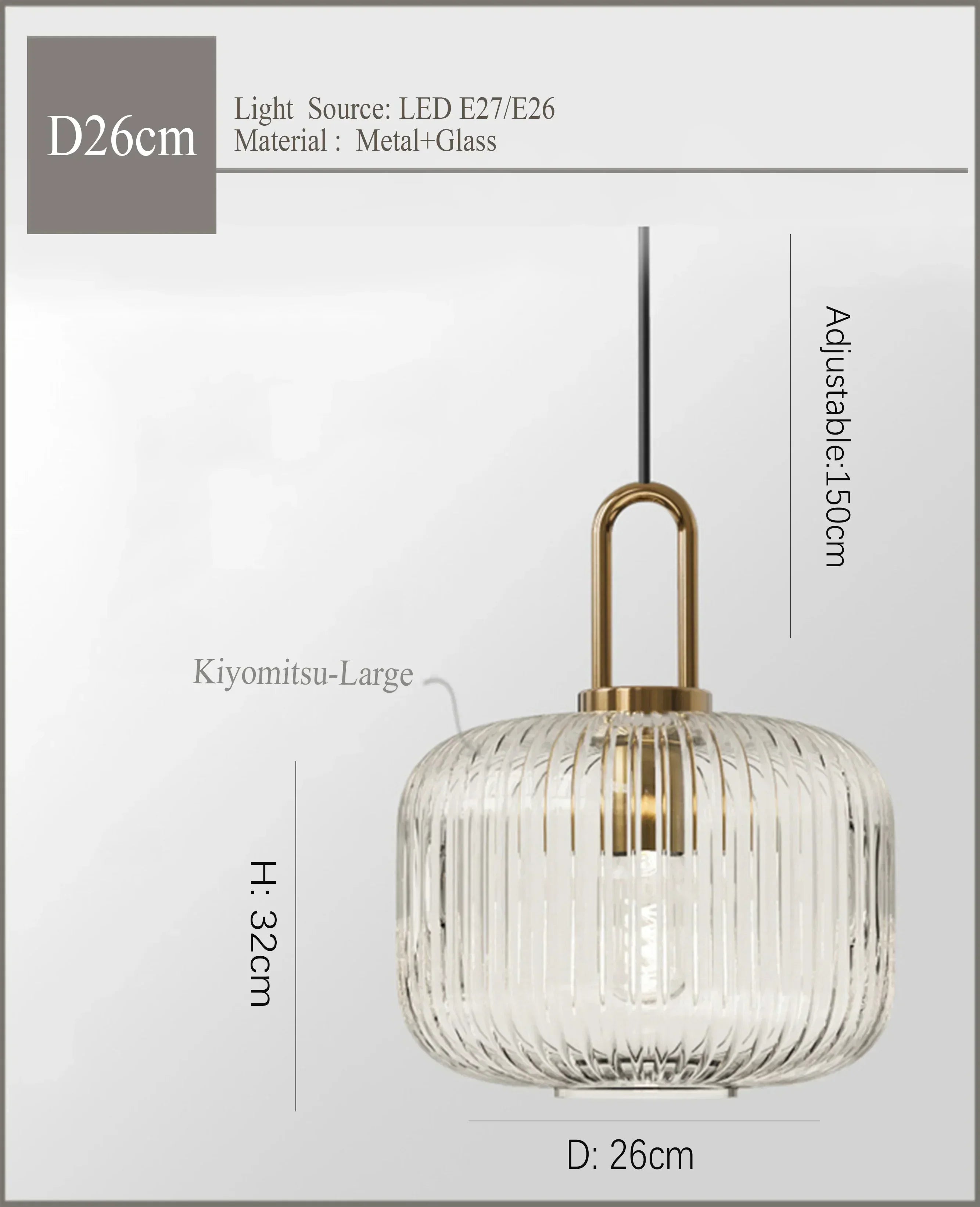 DecorBites™ مصباح معلق زجاجي ياباني: مصباح LED حديث على الطراز الاسكندنافي لغرفة النوم والديكور المنزلي