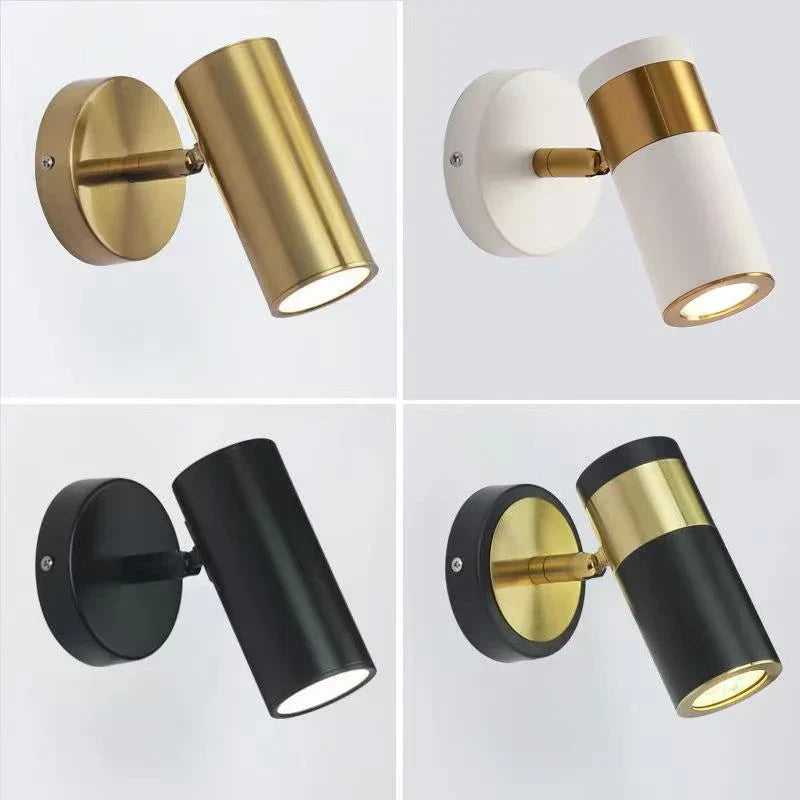 DecorBites™ Adjustable Nordic LED Wall Lamp for Bedroom, Modern Minimalist Rotating Light