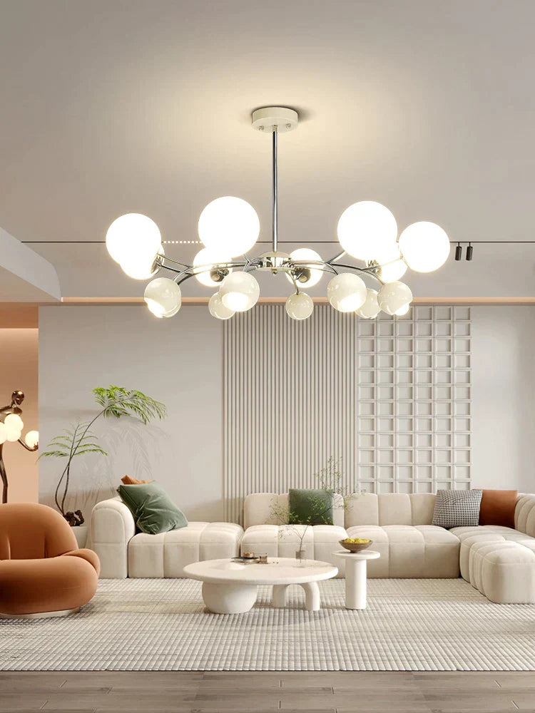 DecorBites™ French Cream Living Room Pendant Lamp Magic Bean Restaurant Bauhaus Medieval Bedroom