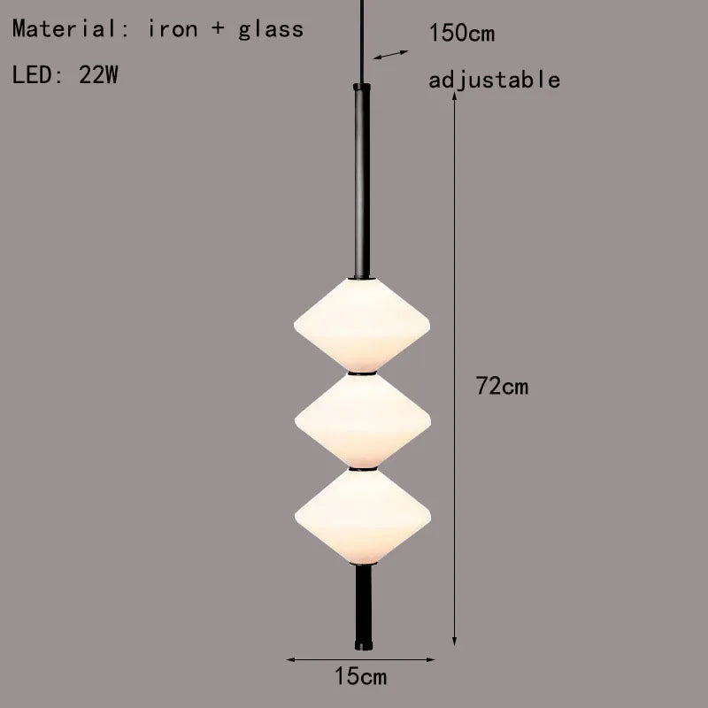 Art Deco White Glass Pendant Light With Gold Metal Wire