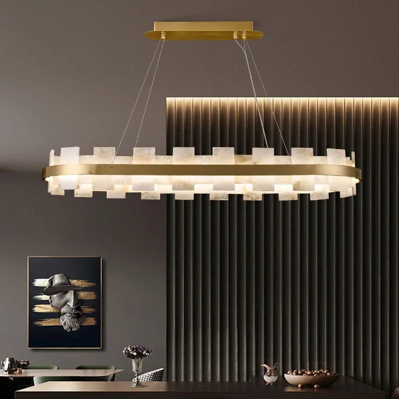 DecorBites™ Bedroom Chandelier LED Pendant Lamp for Stylish Room Decor